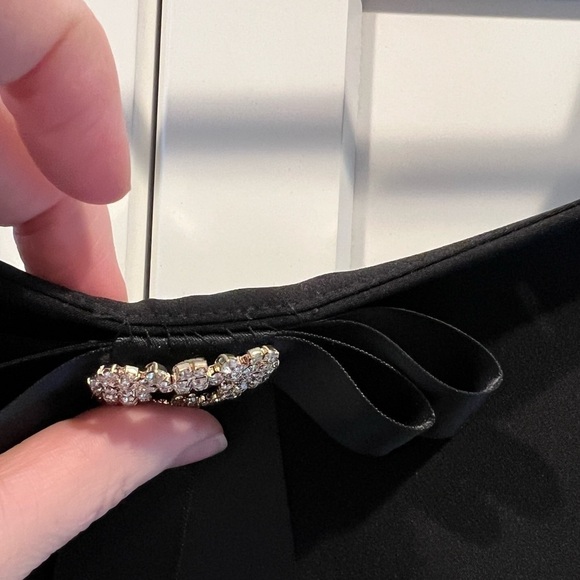 Theory Women”s Sweetheart Neckline Black Sheath Midi Dress. Size 8. EUC! - Picture 10 of 11